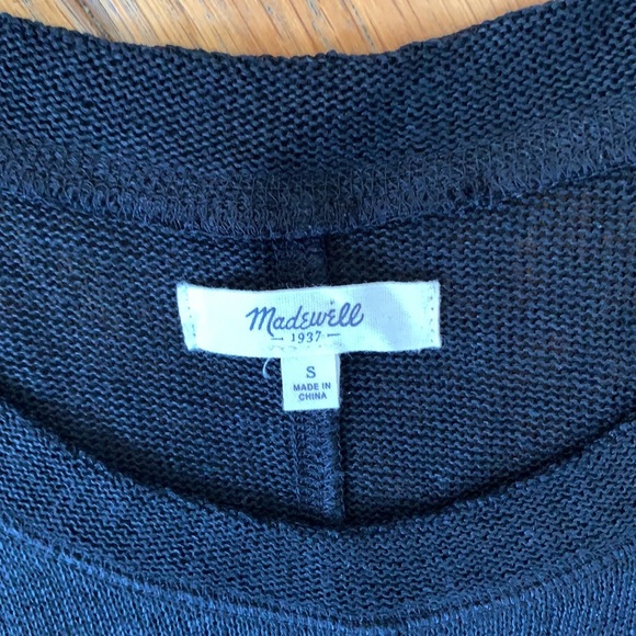 MADEWELL Modern Linen Muscle Tee - Picture 2 of 6